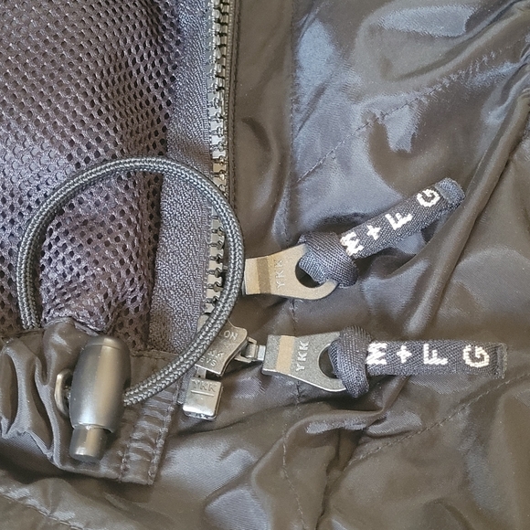 Marithe + Francois Girbaud ⭐️Y2K Jacket Windbreaker Rain Black Size M - Picture 11 of 14